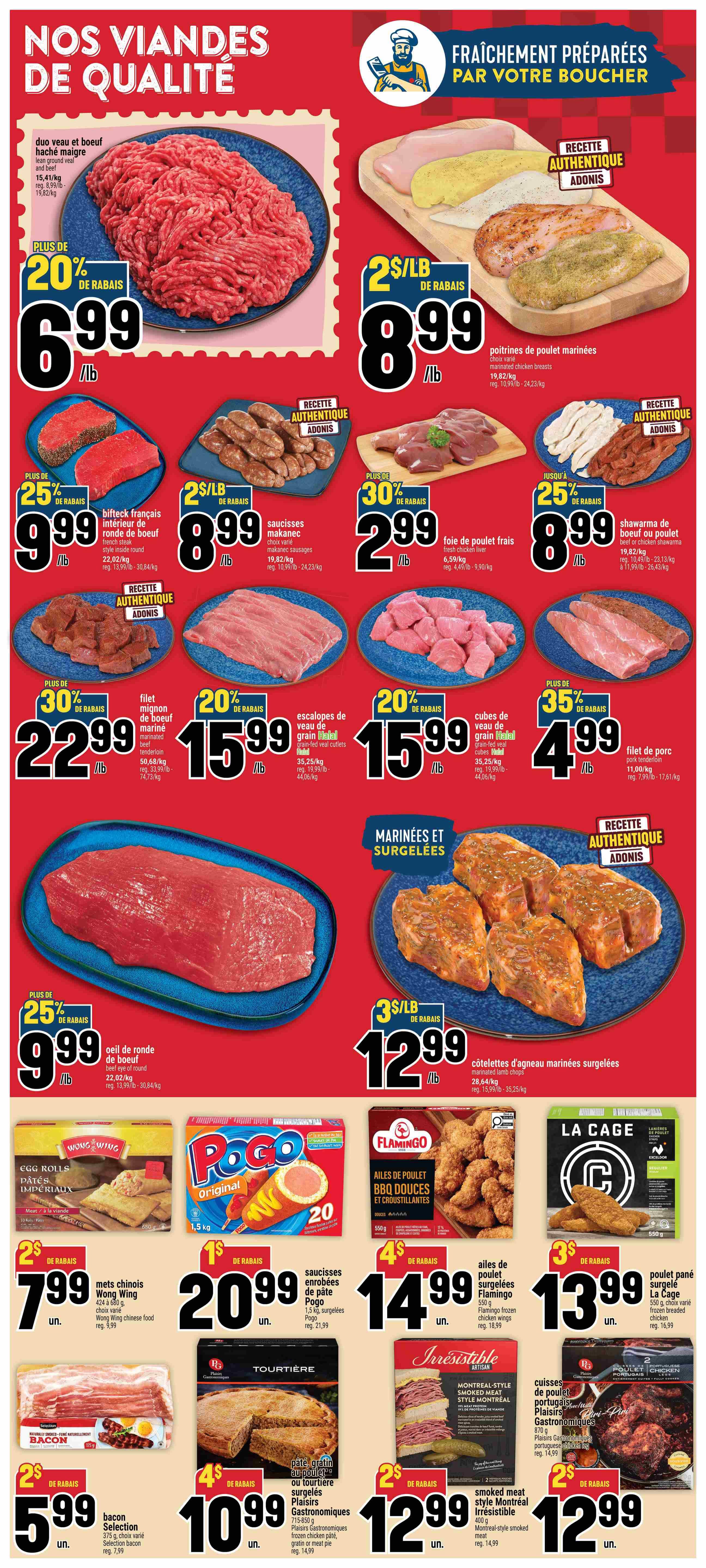 Adonis (QC) Flyer October 29 to November 4