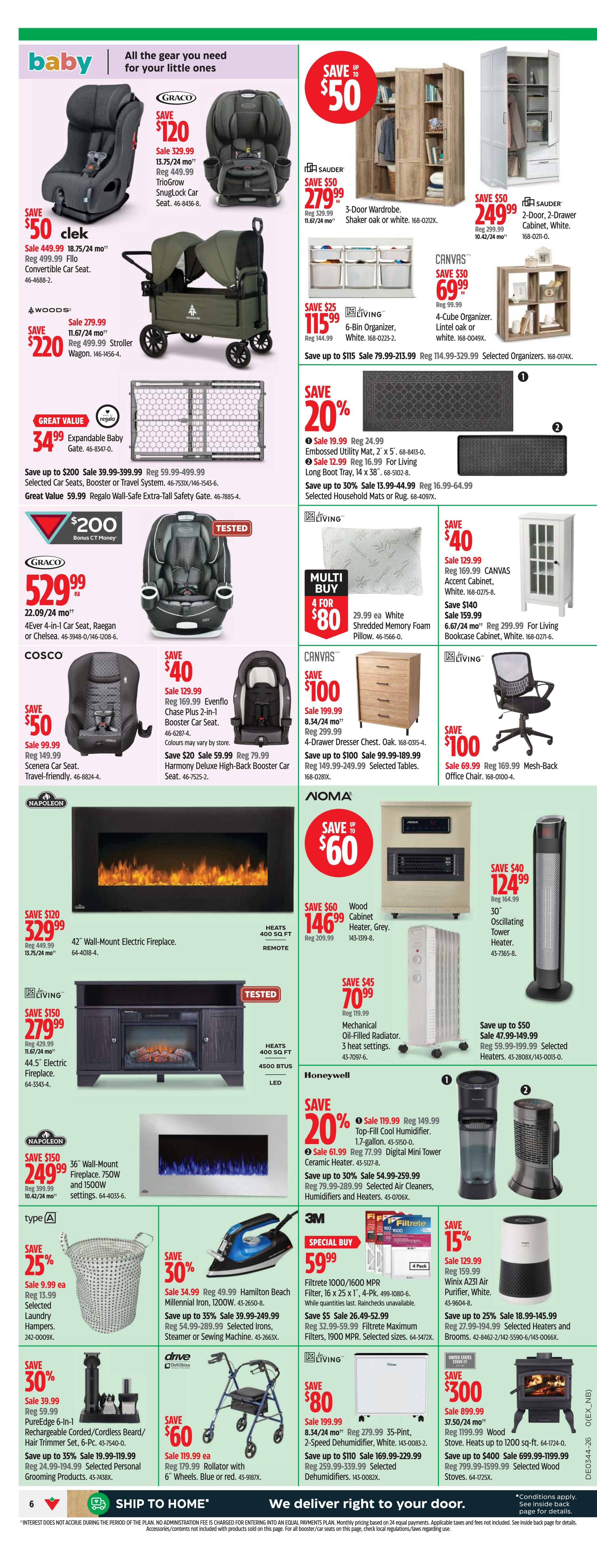 Canadian Tire (Atlantic) Flyer October 29 to November 4