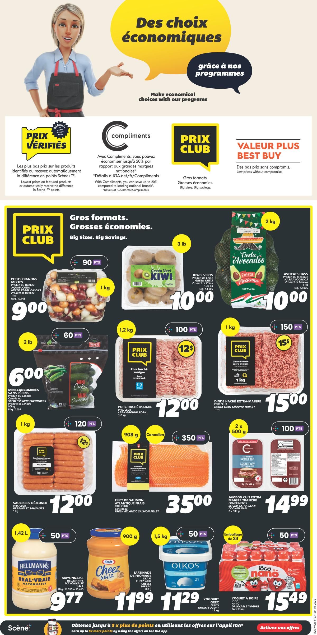 IGA (NB) Flyer October 29 to November 4