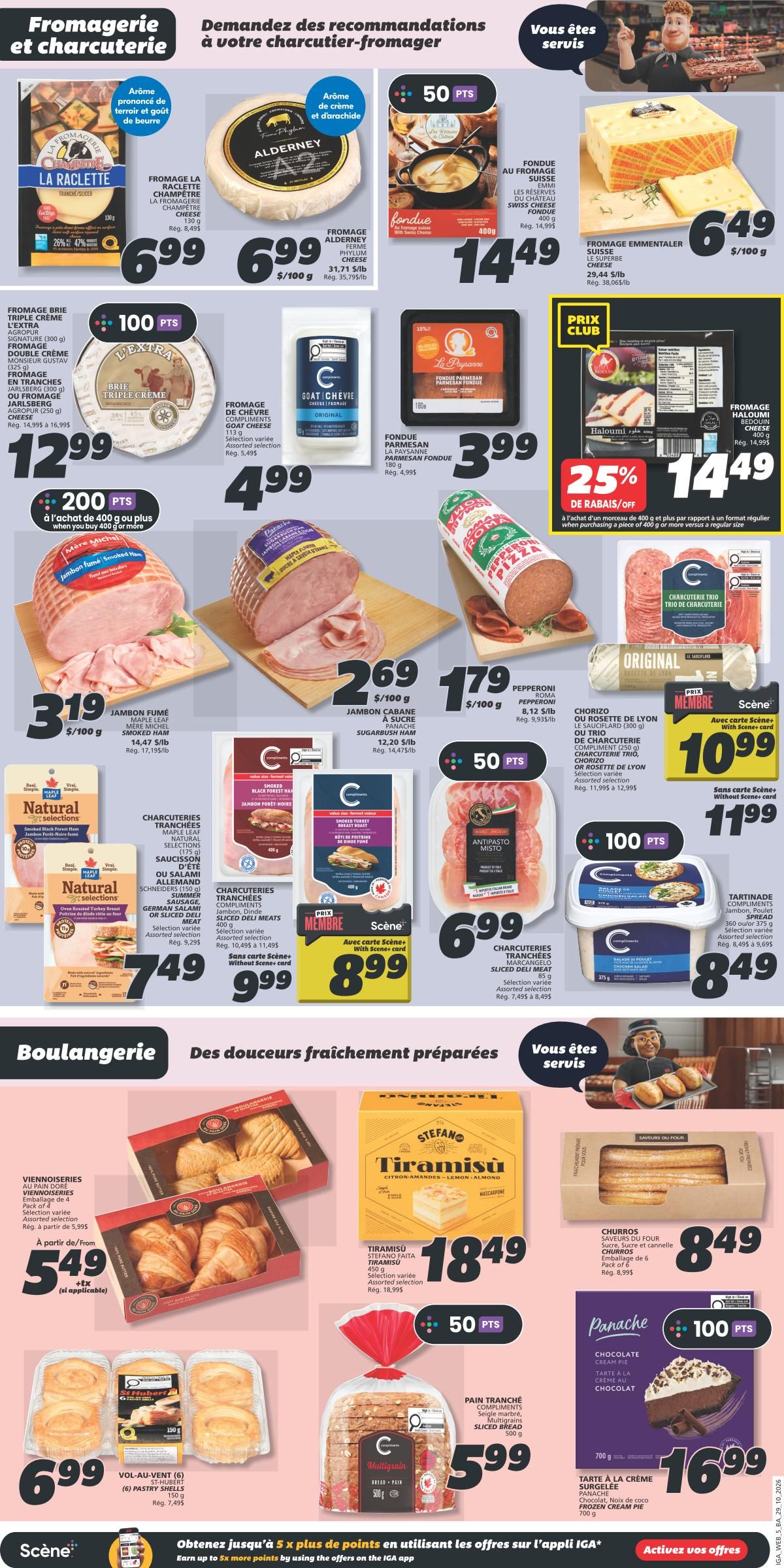 IGA (NB) Flyer October 29 to November 4