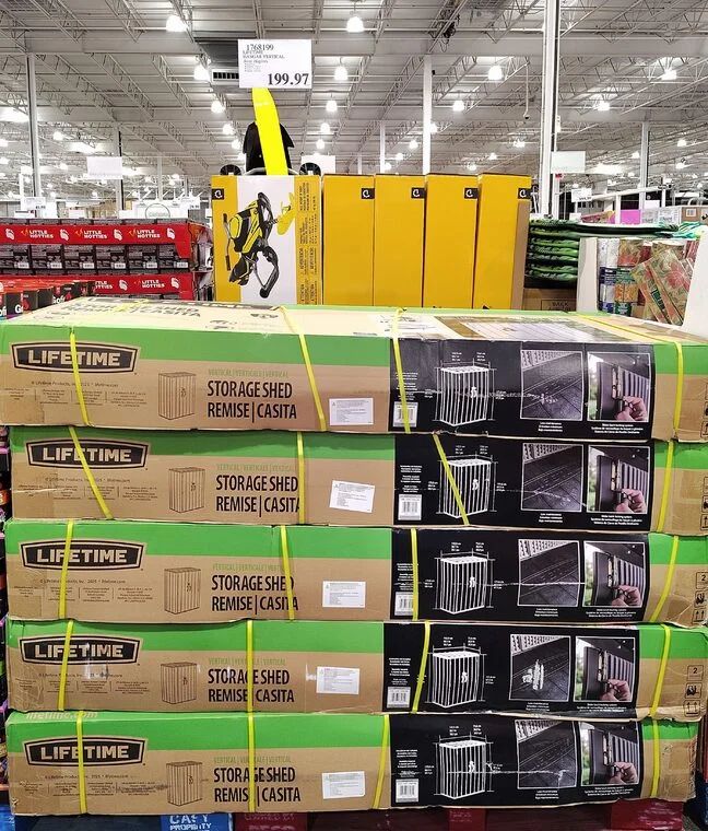 Costco: Lifetime Vertical Storage Shed was $399, now on clearance for $199.97 - in warehouse only, big YMMV Costco: Lifetime Vertical Storage Shed was $399, now on clearance for $199.97 - in warehouse only, big YMMV