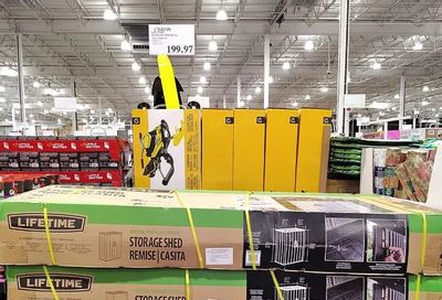 Costco: Lifetime Vertical Storage Shed was $399, now on clearance for $199.97 - in warehouse only, big YMMV