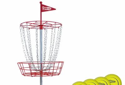 Costco: Wham-O - Official Frisbee® Disc Golf Set With Metal Target $79.97 Online
