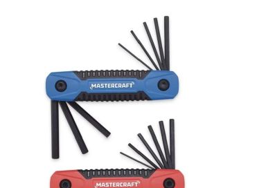 Canadian Tire: 2 pk Mastercraft Folding Hex Keys SAE and Metric $4.99 (Sale Date: Oct 29/30 to Nov 4/5)