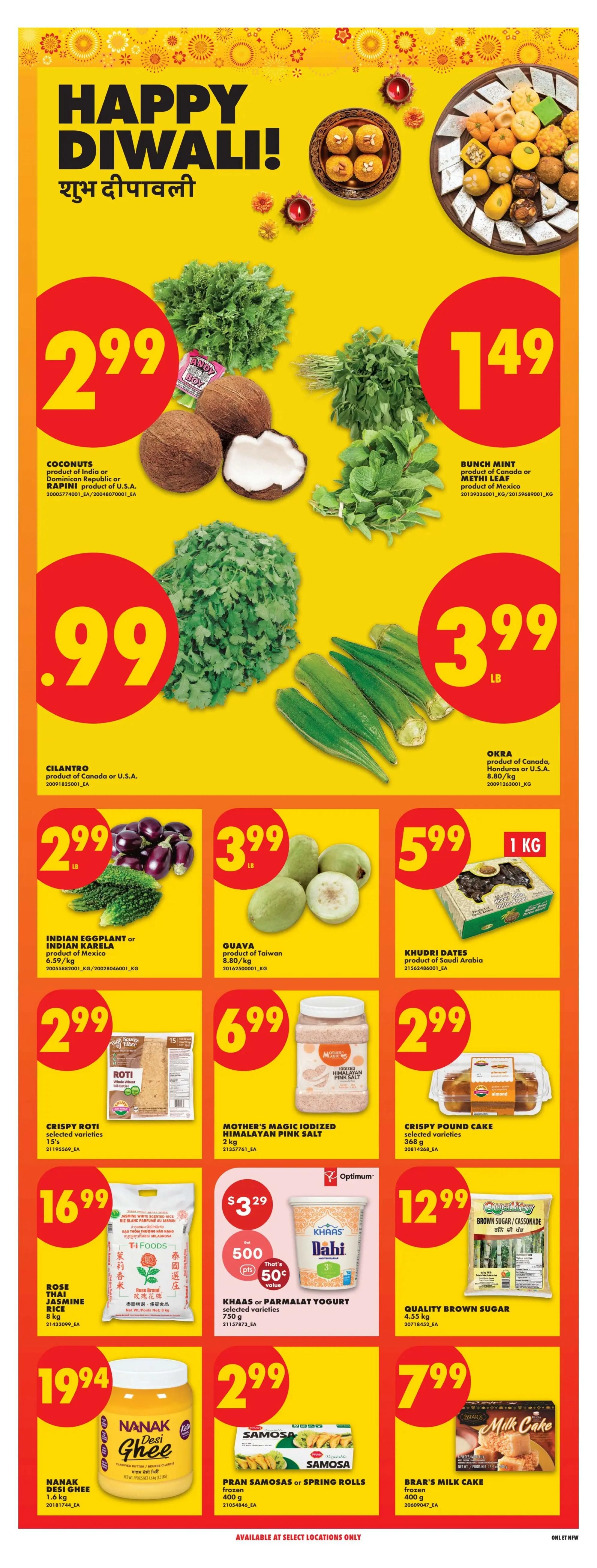No Frills (West) Flyer October 29 to November 4
