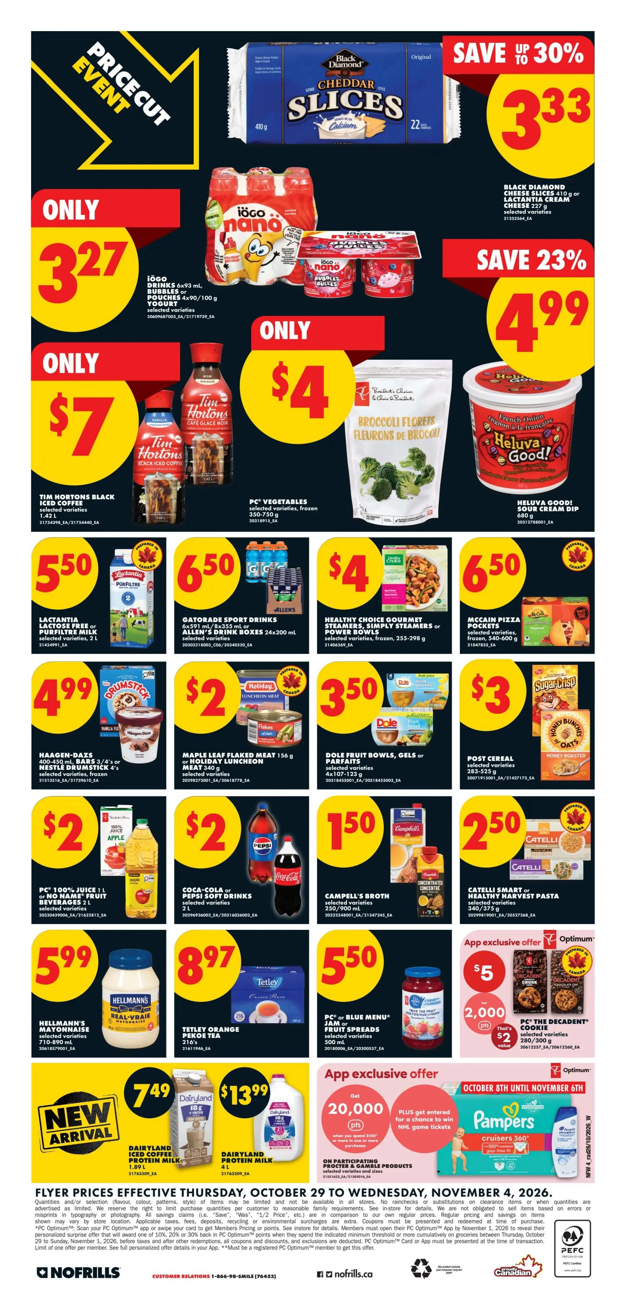 No Frills (West) Flyer October 29 to November 4