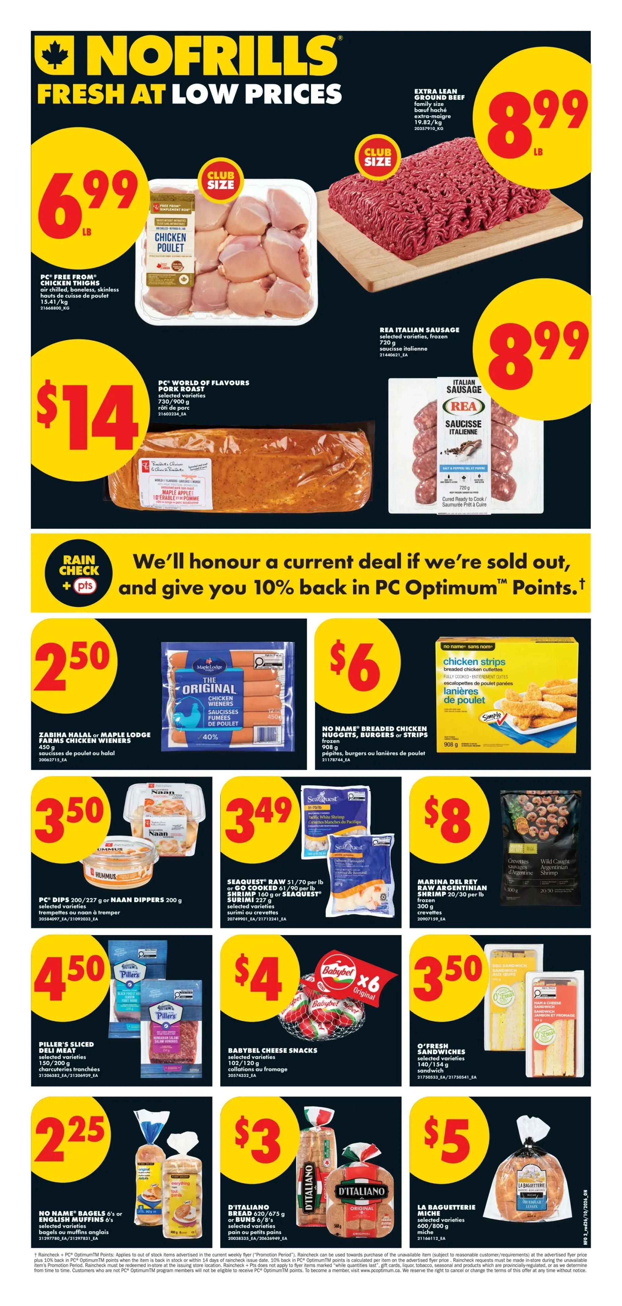 No Frills (ON) Flyer October 29 to November 4