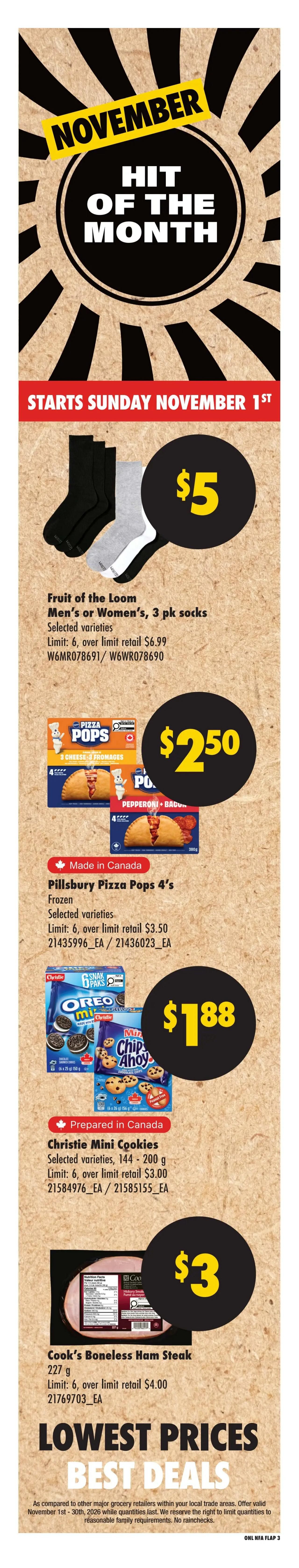 No Frills (Atlantic) Flyer October 29 to November 4