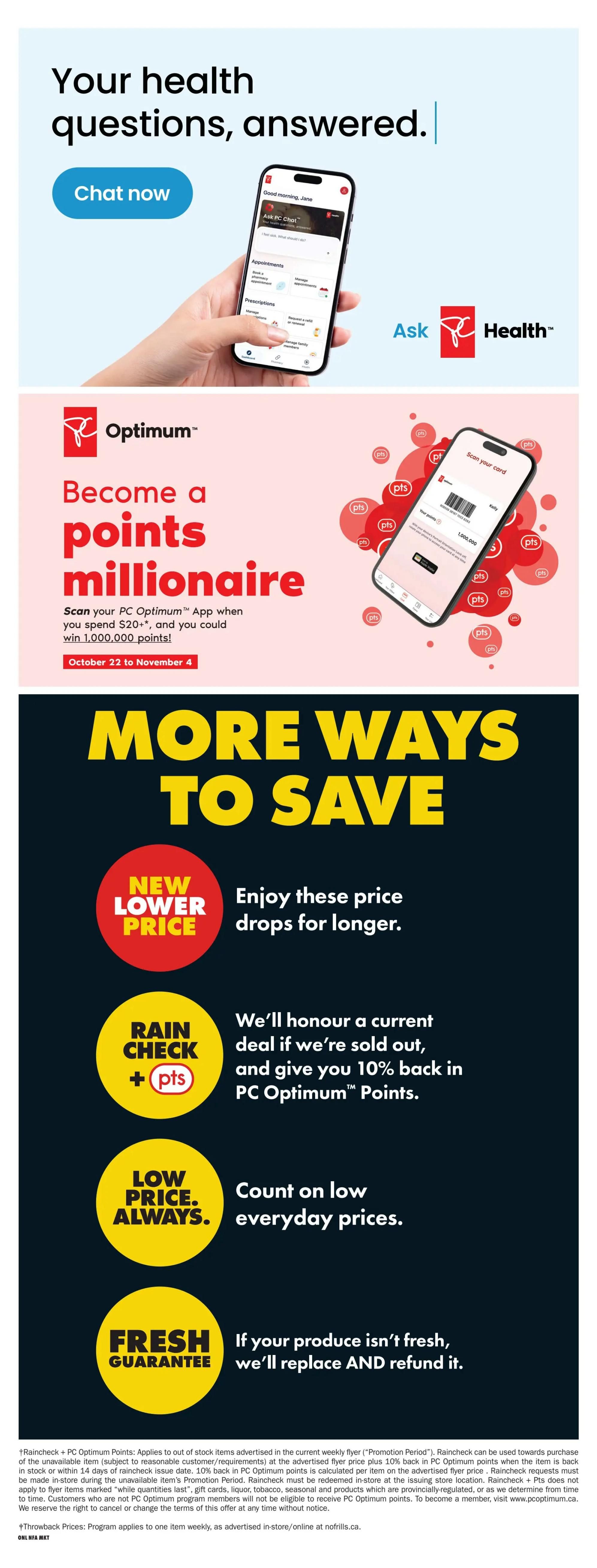No Frills (Atlantic) Flyer October 29 to November 4