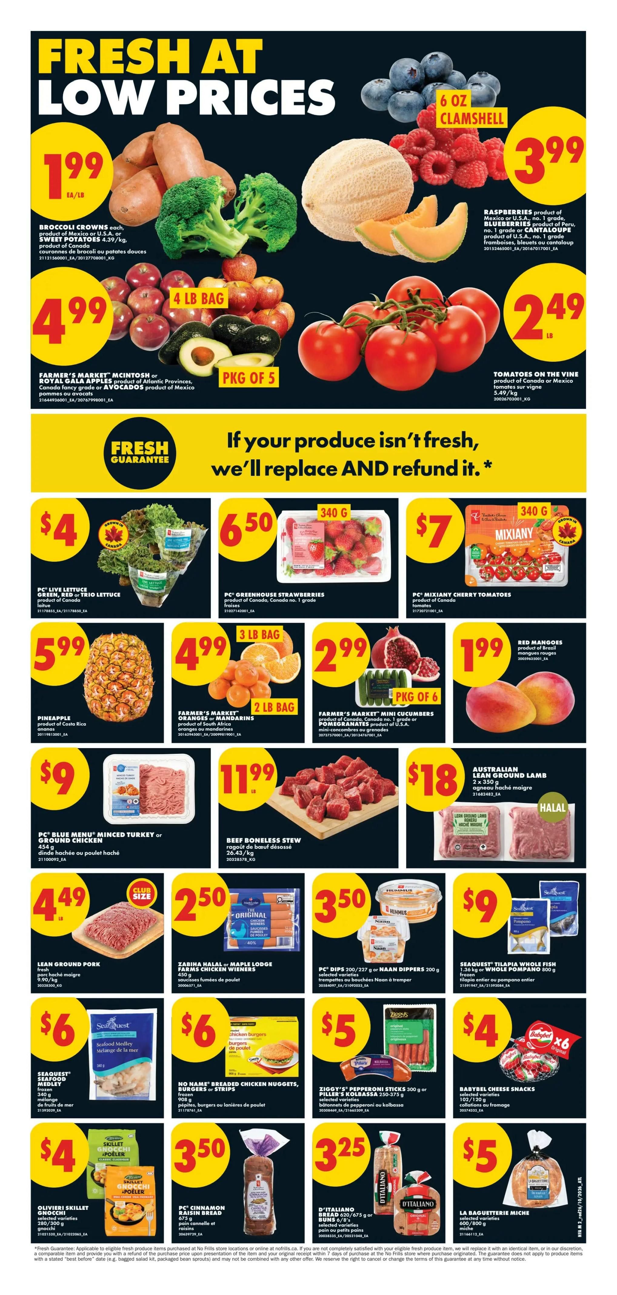 No Frills (Atlantic) Flyer October 29 to November 4