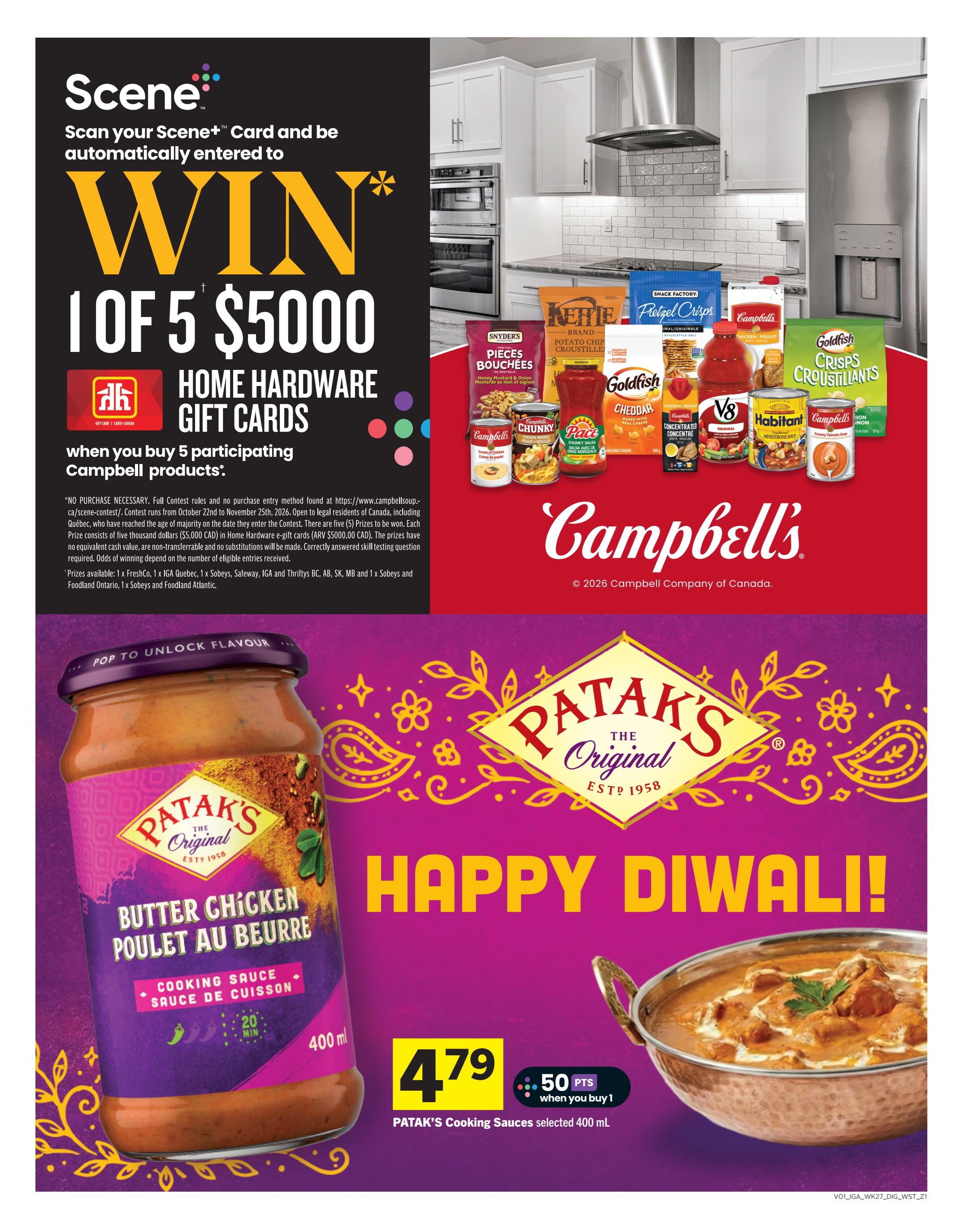IGA (SK, ON) Flyer October 29 to November 4