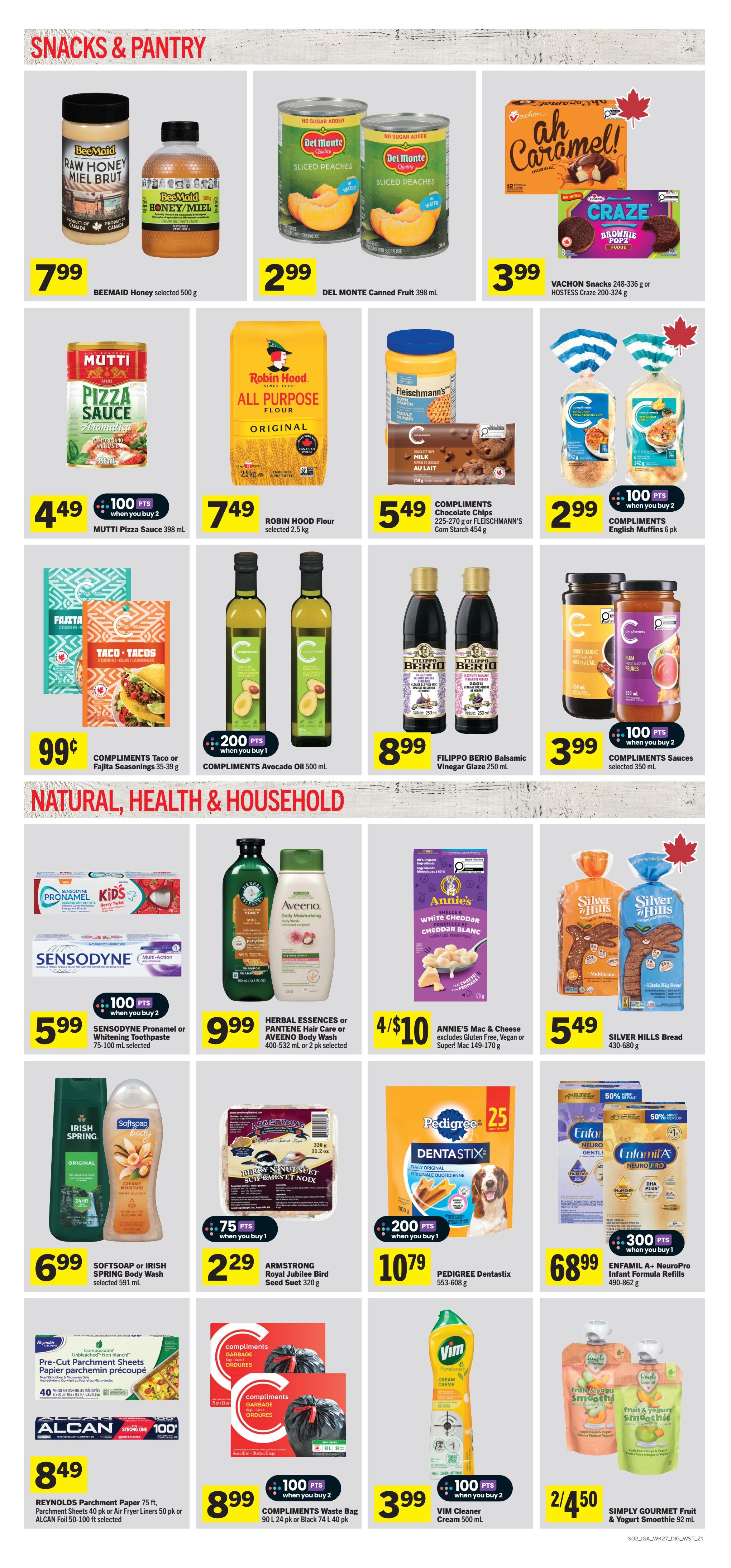 IGA (MB) Flyer October 29 to November 4