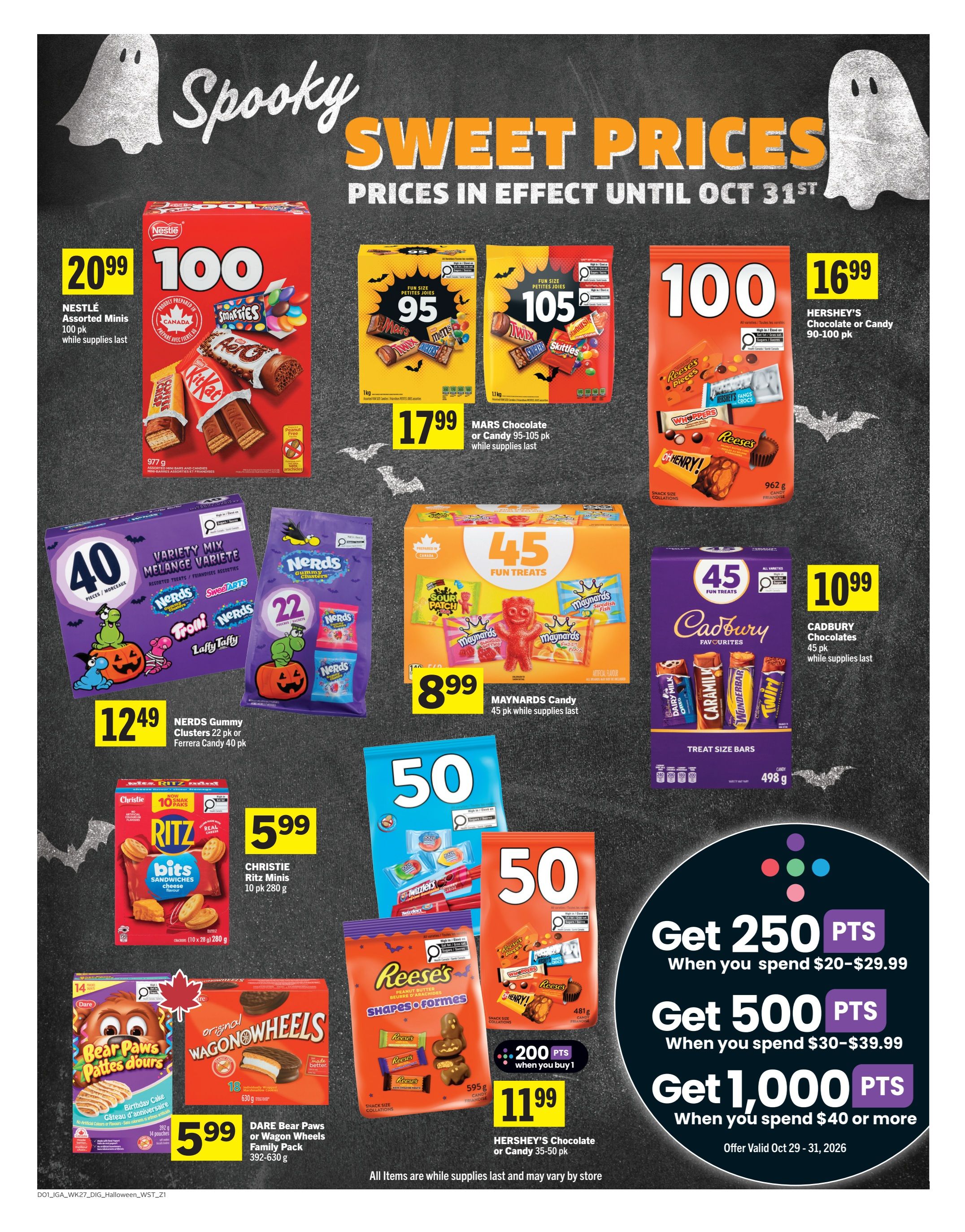 IGA (MB) Flyer October 29 to November 4