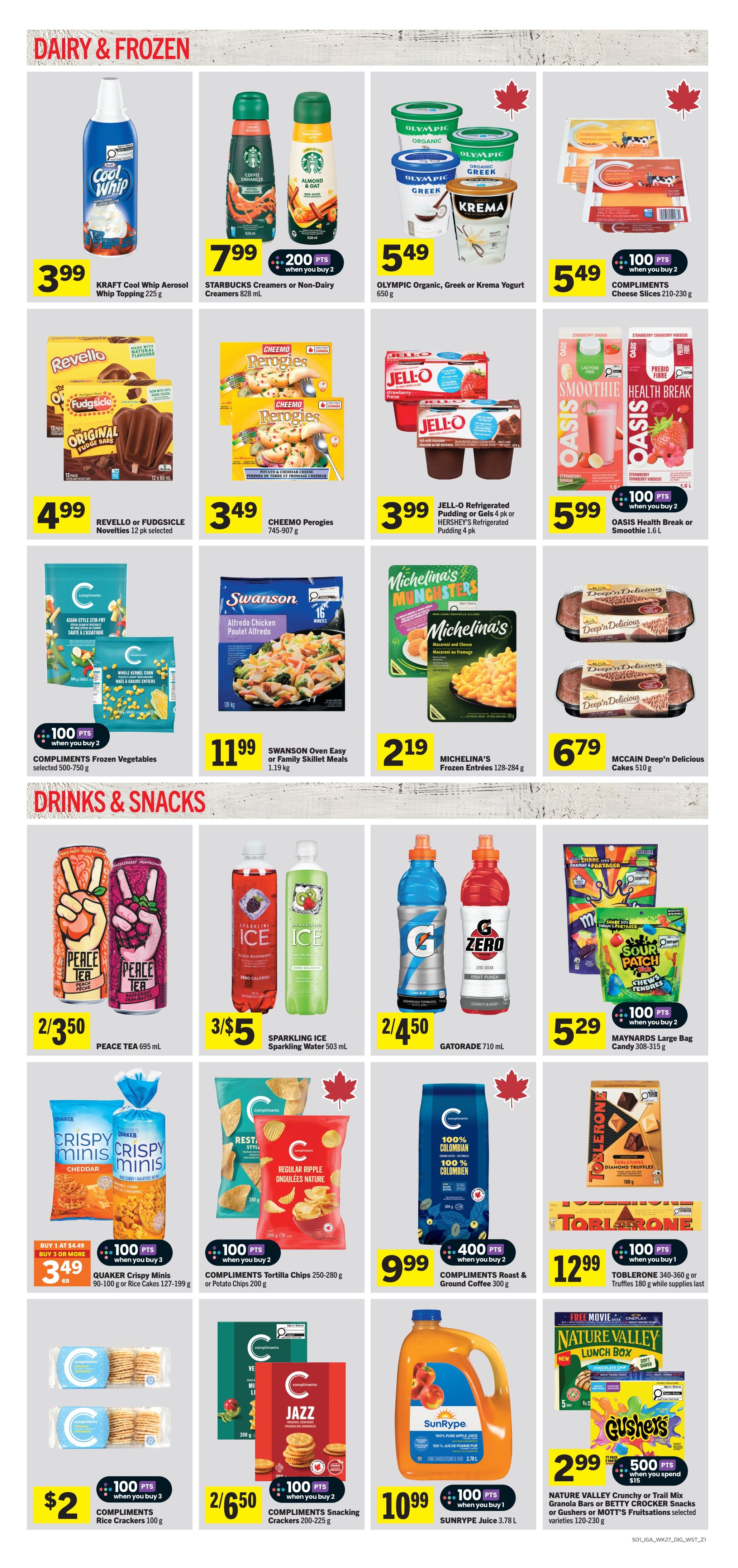 IGA (AB) Flyer October 29 to November 4