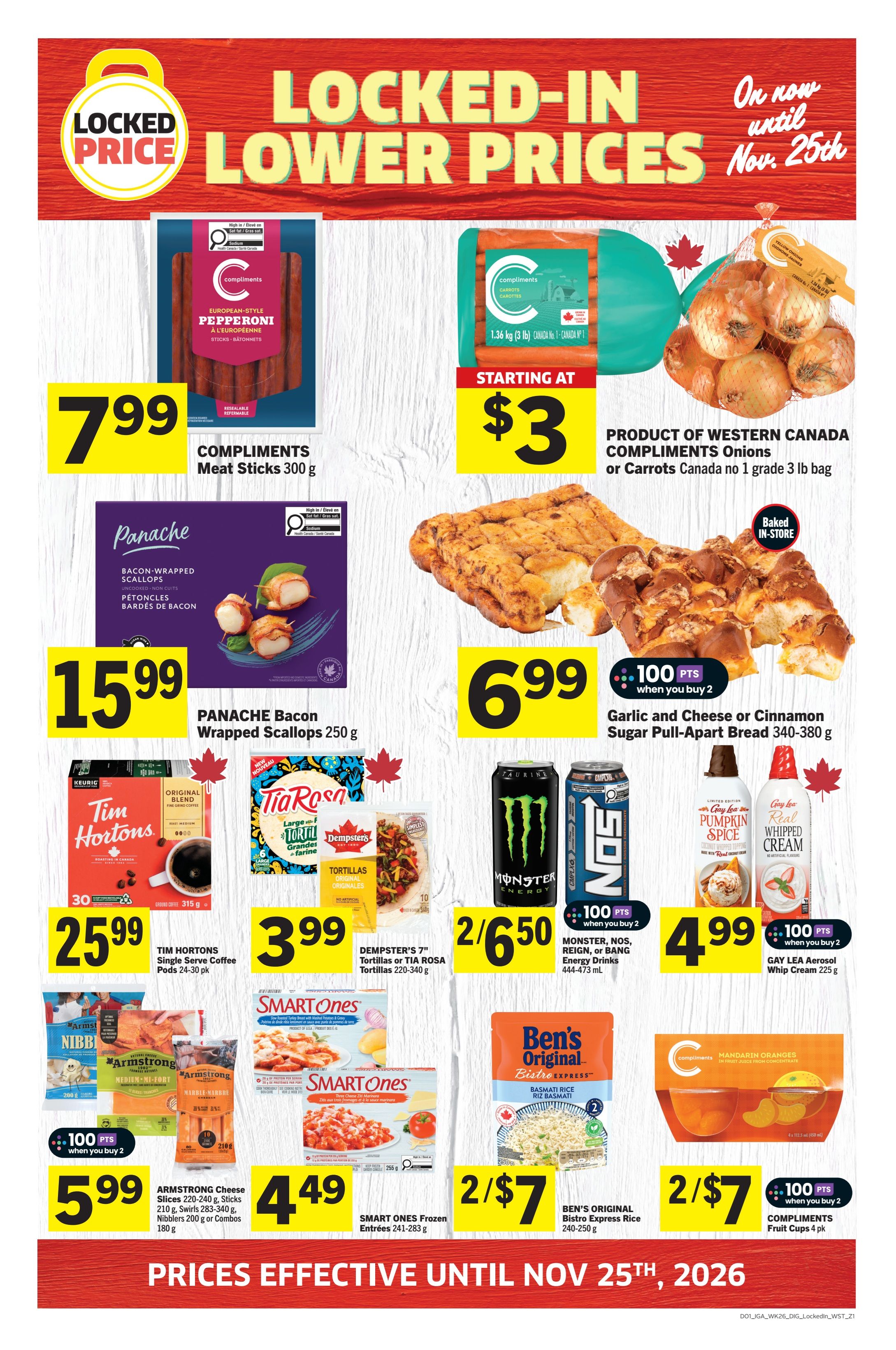 IGA (AB) Flyer October 29 to November 4
