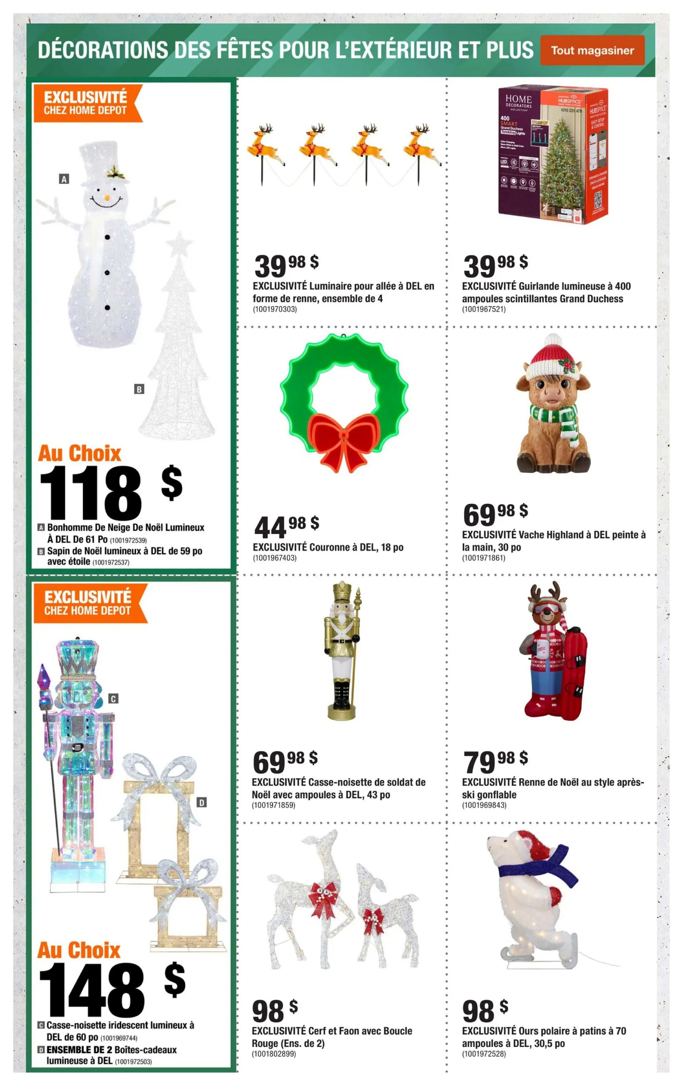Home Depot (QC) Flyer October 29 to November 11