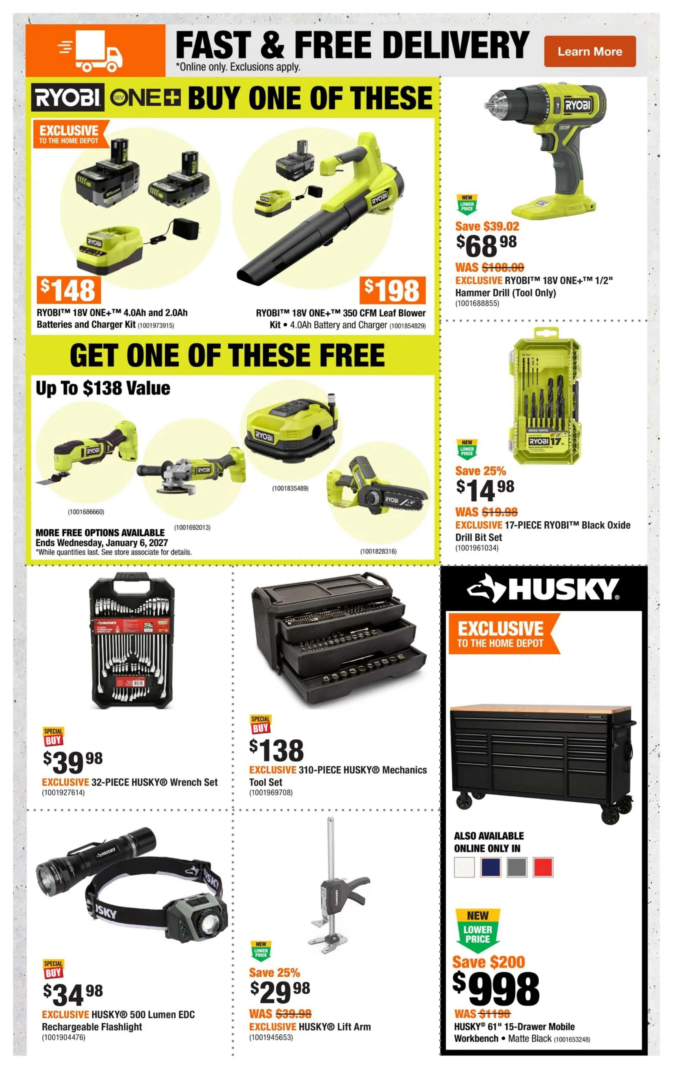 Home Depot (BC) Flyer October 29 to November 11