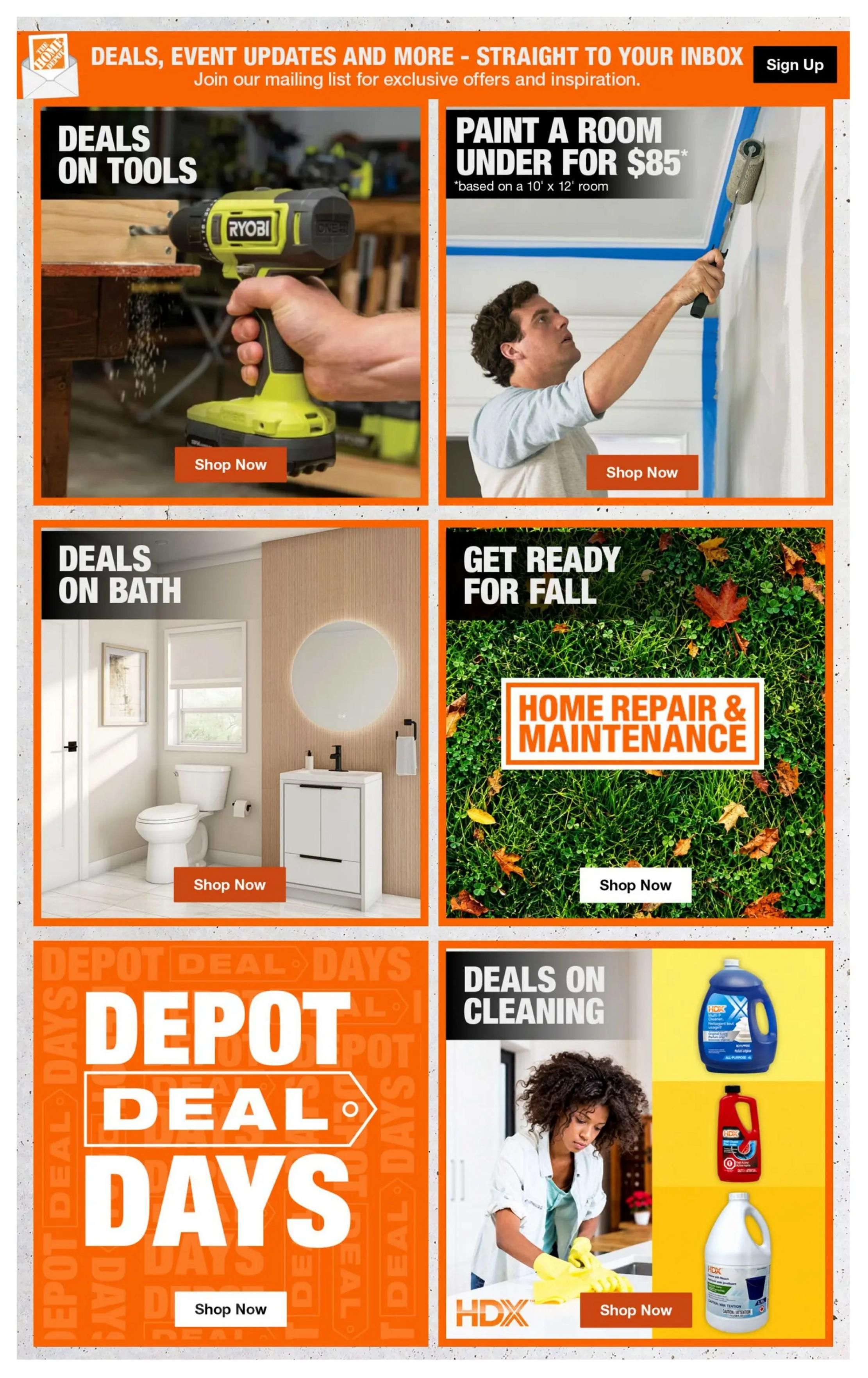 Home Depot (Atlantic) Flyer October 29 to November 11