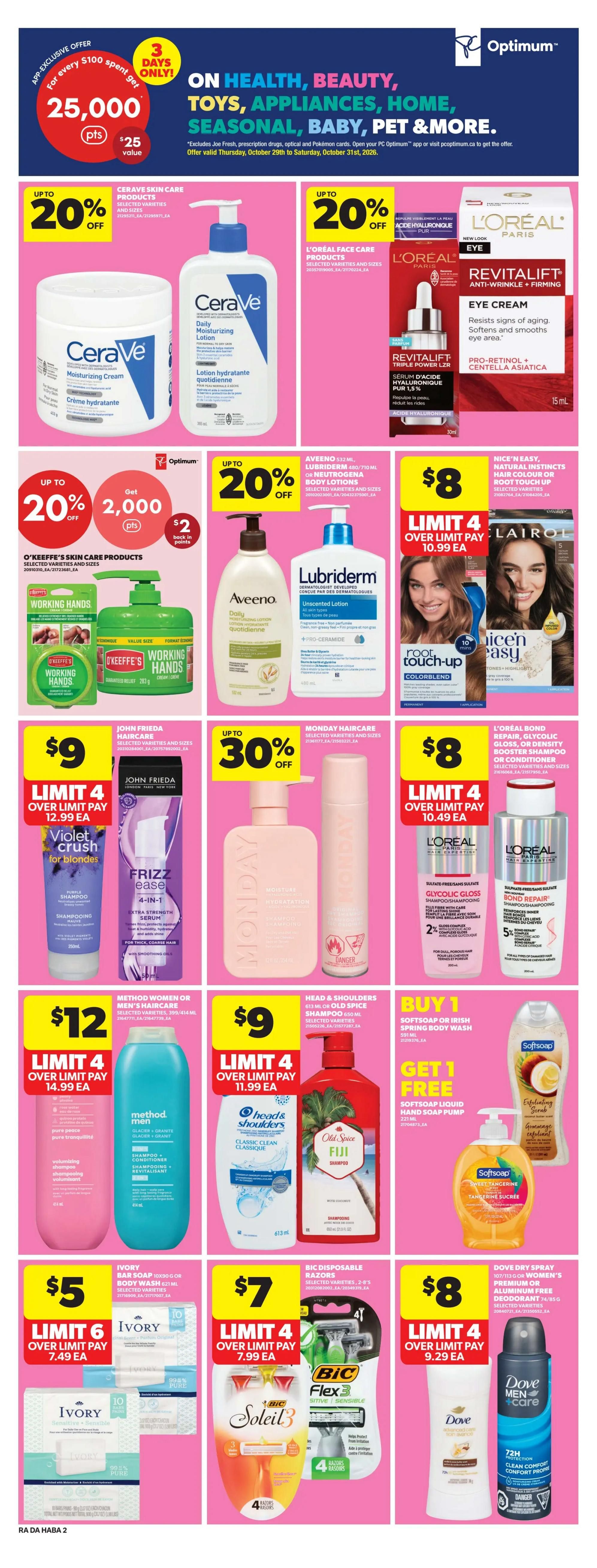 Dominion Flyer October 29 to November 4