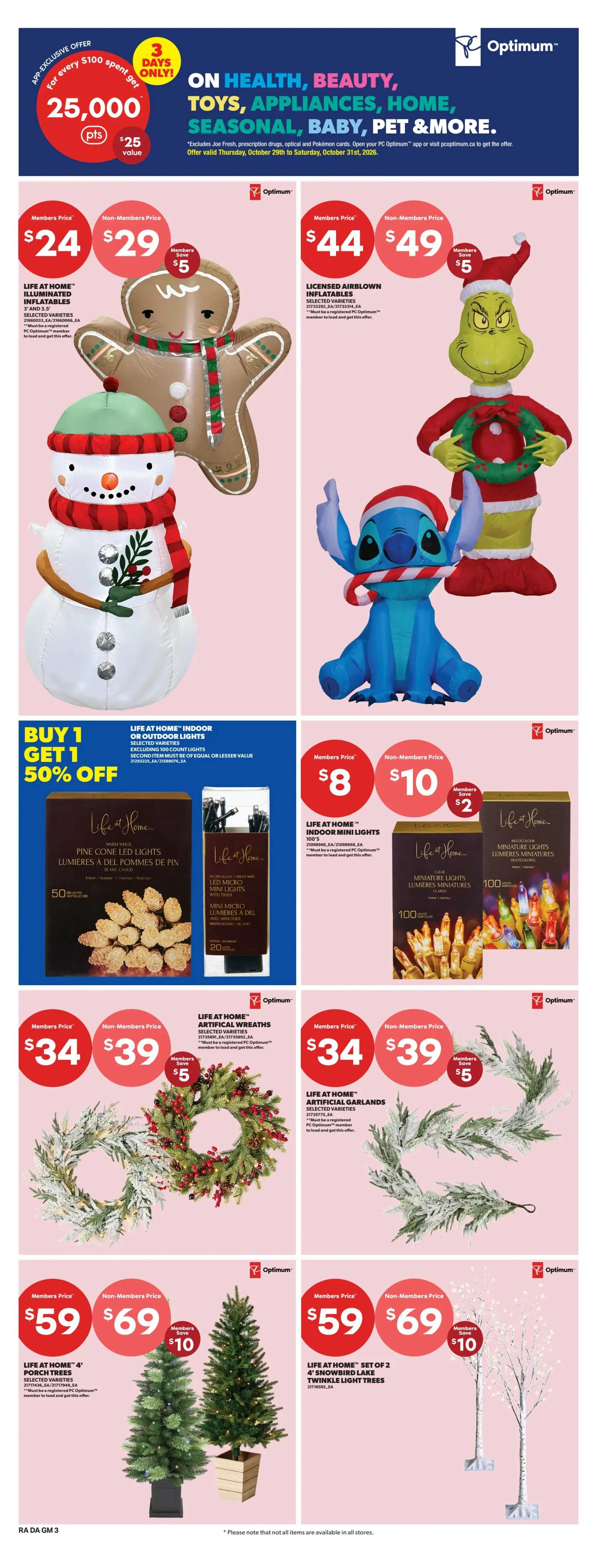 Dominion Flyer October 29 to November 4