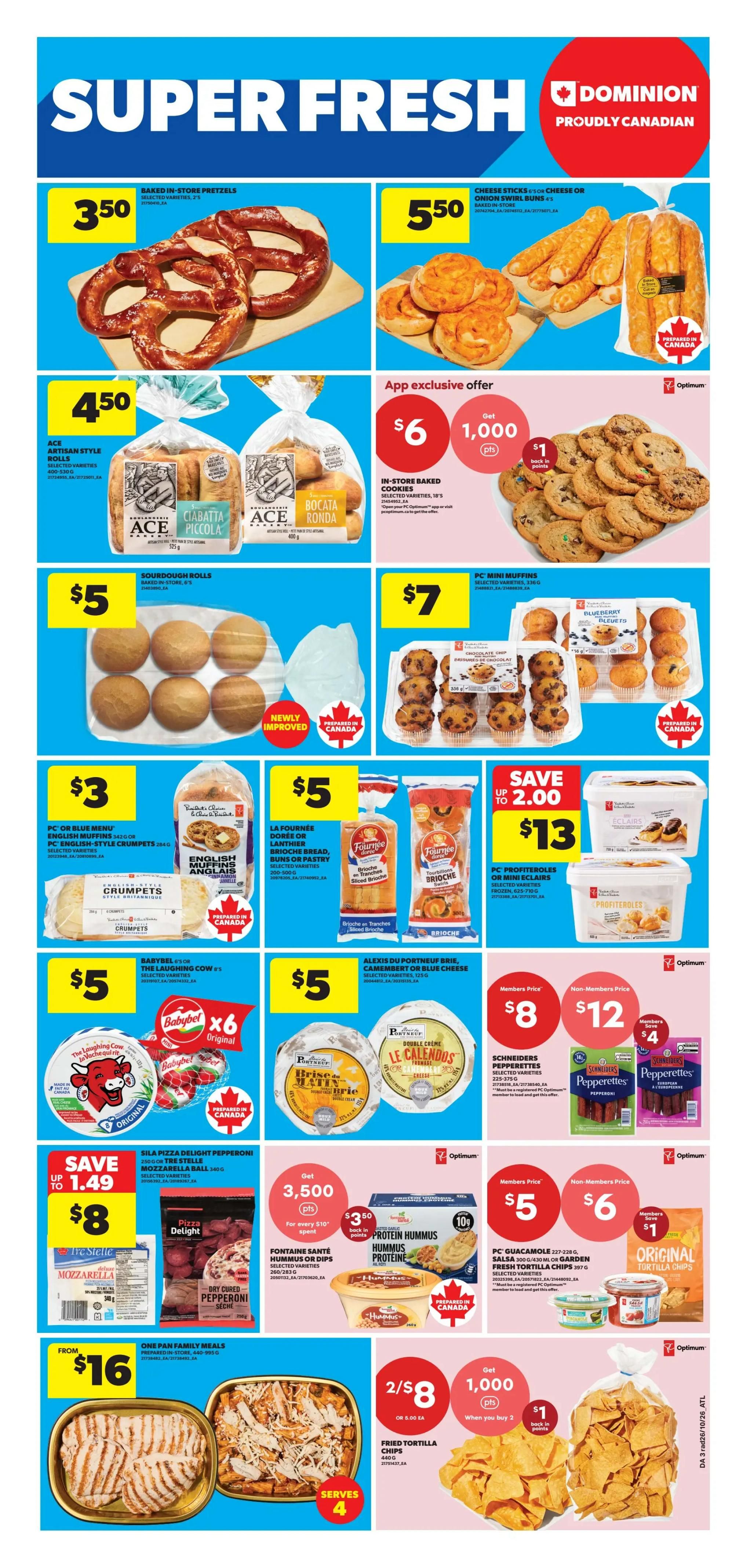 Dominion Flyer October 29 to November 4