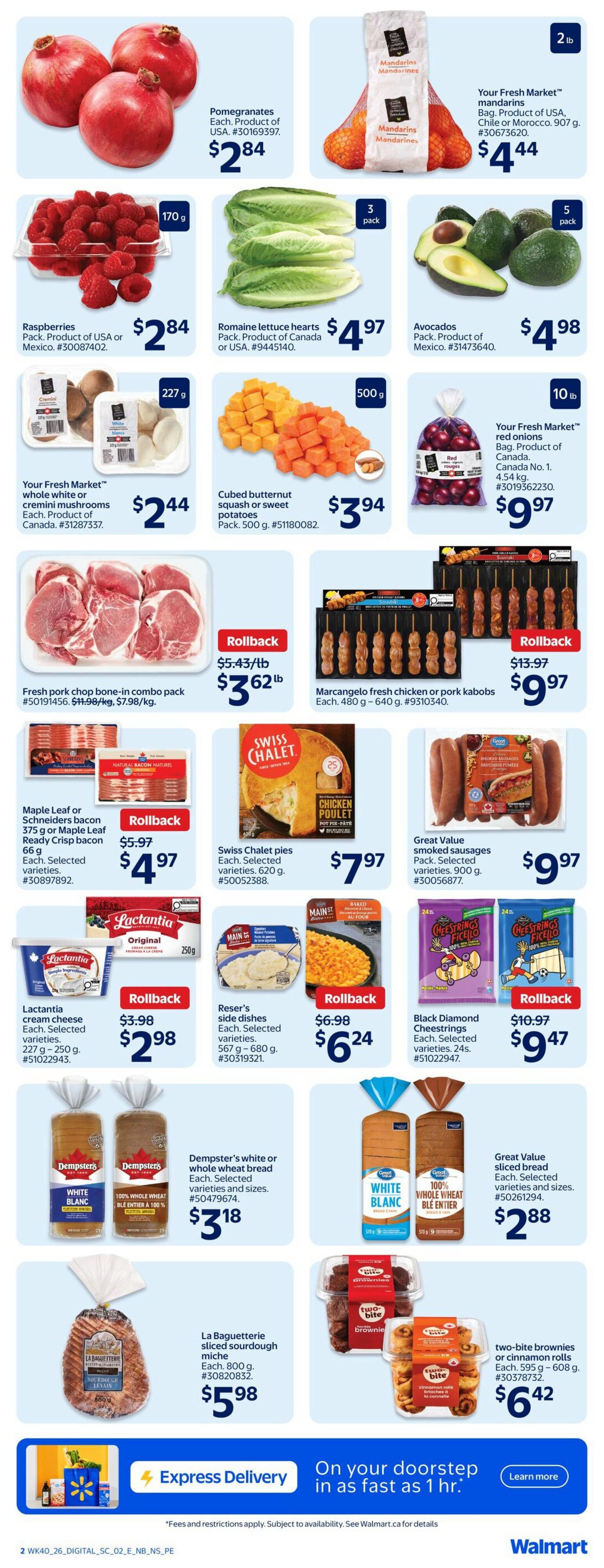 Walmart (Atlantic) Flyer October 29 to November 4