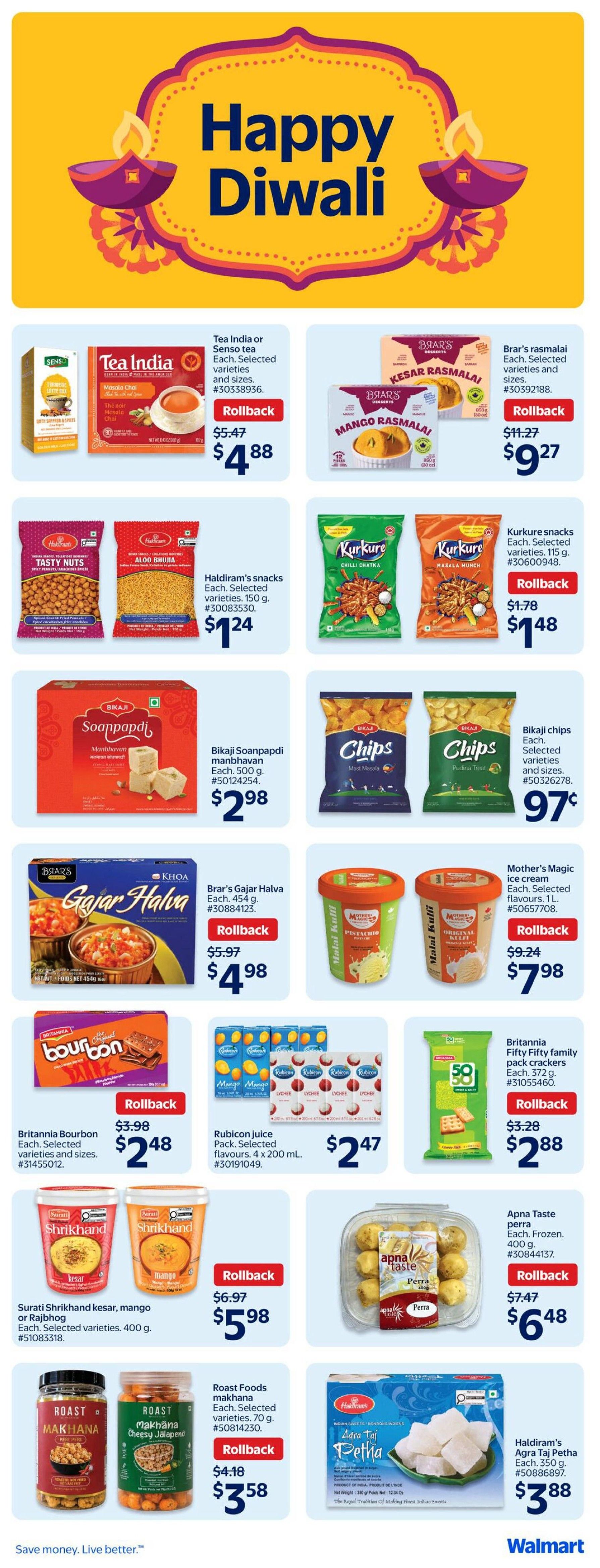 Walmart (West) Flyer October 29 to November 4