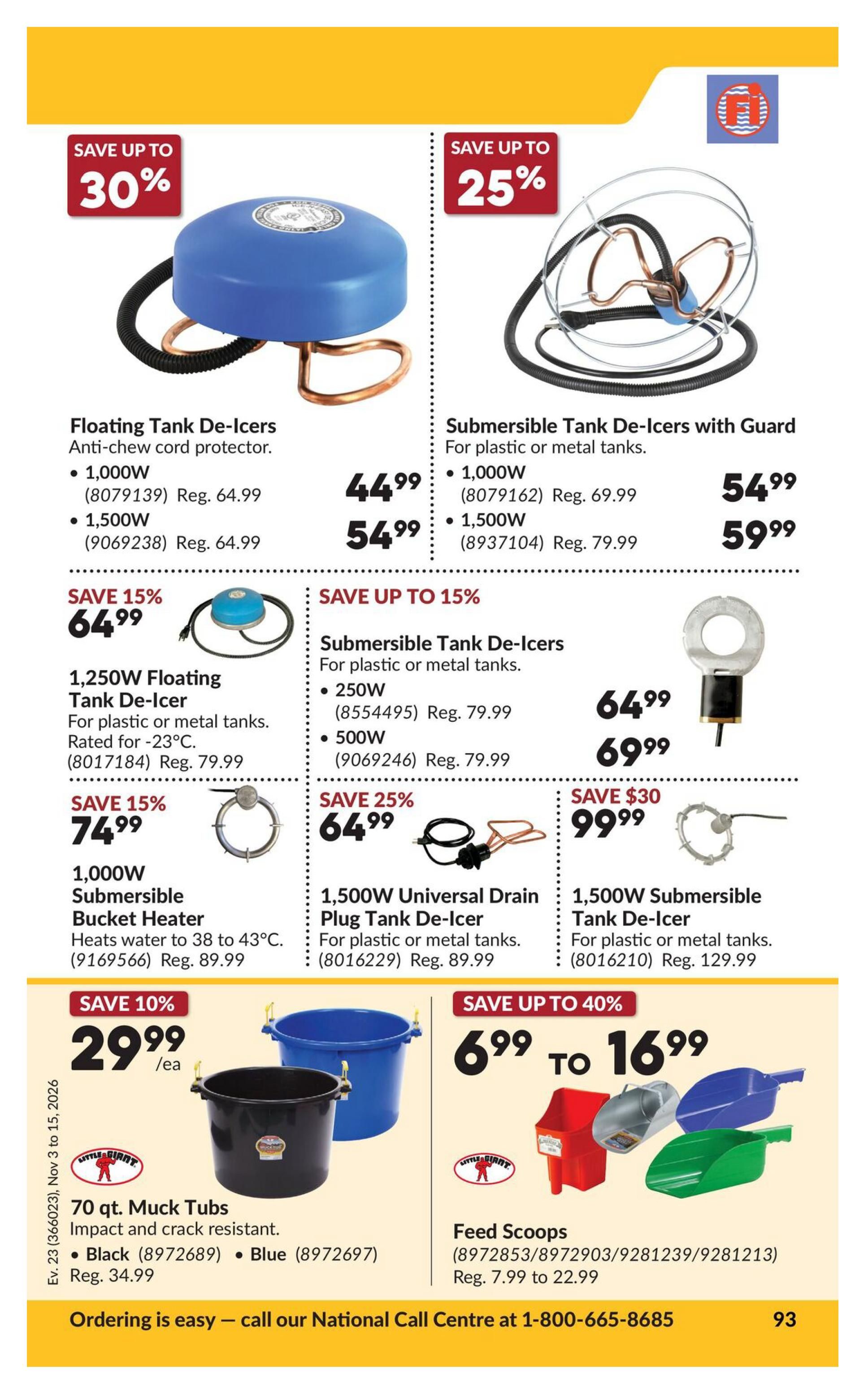 Princess Auto Flyer November 3 to 15