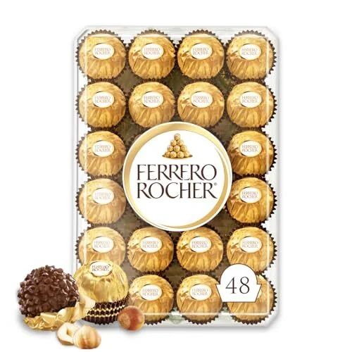 Amazon.ca: FERRERO ROCHER Fine Hazelnut Milk Chocolates - 48-Piece Gift Box - 600 g Amazon.ca: FERRERO ROCHER Fine Hazelnut Milk Chocolates - 48-Piece Gift Box - 600 g