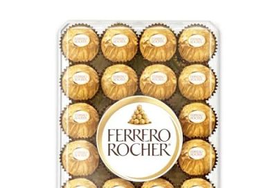 Amazon.ca: FERRERO ROCHER Fine Hazelnut Milk Chocolates - 48-Piece Gift Box - 600 g
