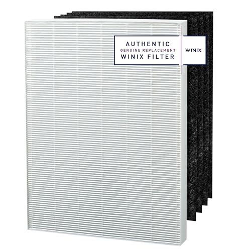Genuine Winix 115115 Replacement Filter A for C535, 5300-2, P300, 5300, White/Black Genuine Winix 115115 Replacement Filter A for C535, 5300-2, P300, 5300, White/Black