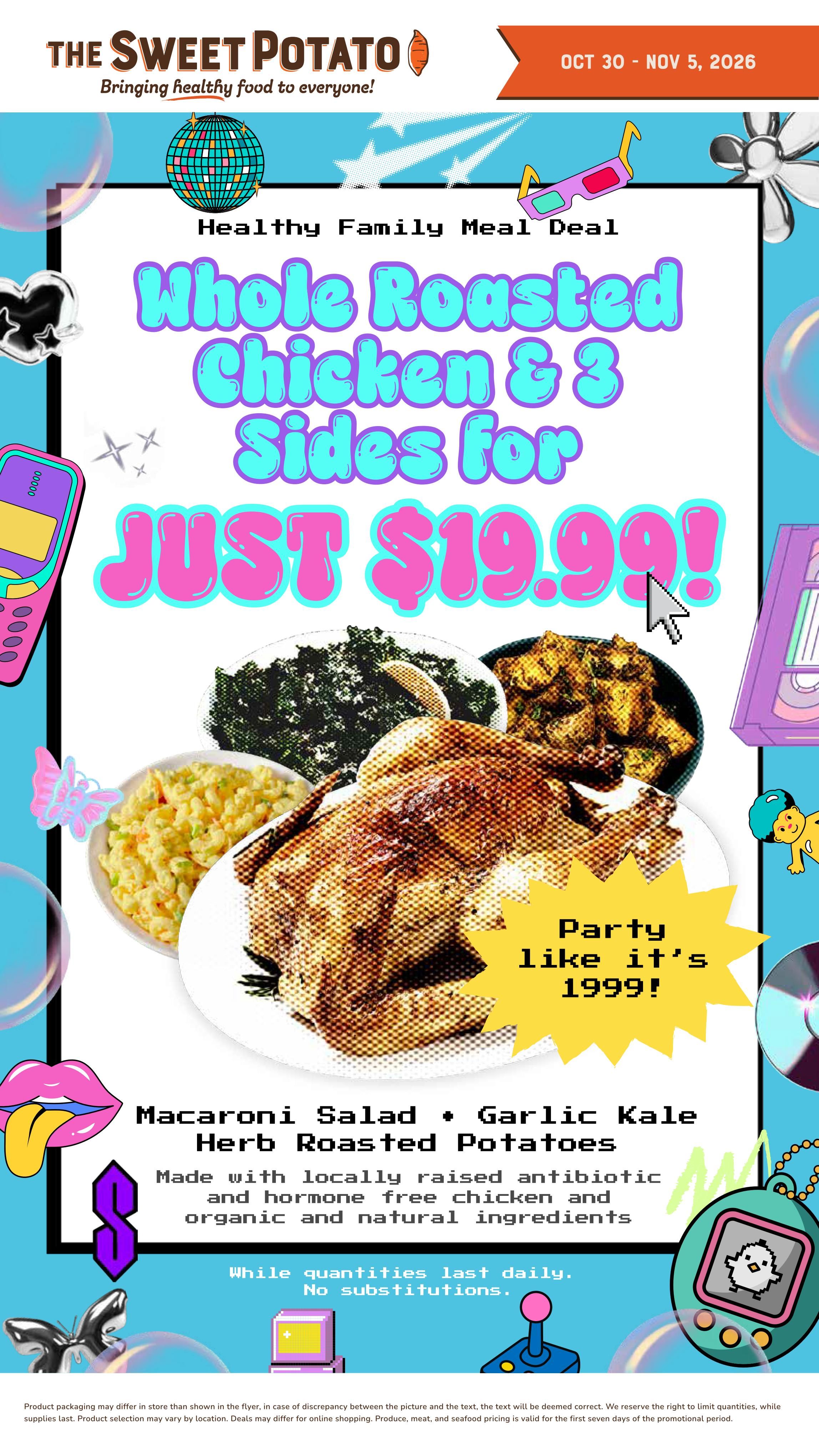 The Sweet Potato Flyer October 30 to November 5