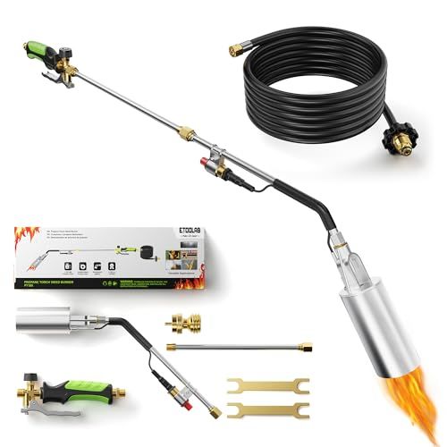 Amazon.ca: etoolab Propane Torch Weed Burner with 14FT Safety Hose $39.99 (34% off) Amazon.ca: etoolab Propane Torch Weed Burner with 14FT Safety Hose $39.99 (34% off)