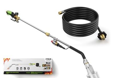Amazon.ca: etoolab Propane Torch Weed Burner with 14FT Safety Hose $39.99 (34% off)