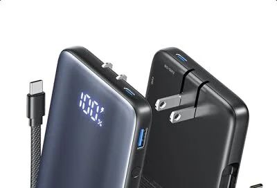 Amazon.ca: INIU 45W Fast Charging Portable Charger, 10000mAh with Built in Wall Plug